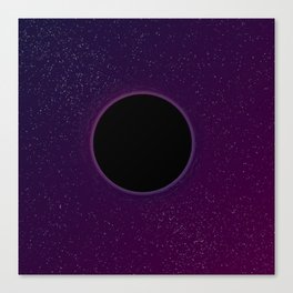 Supermassive Black Hole Canvas Print