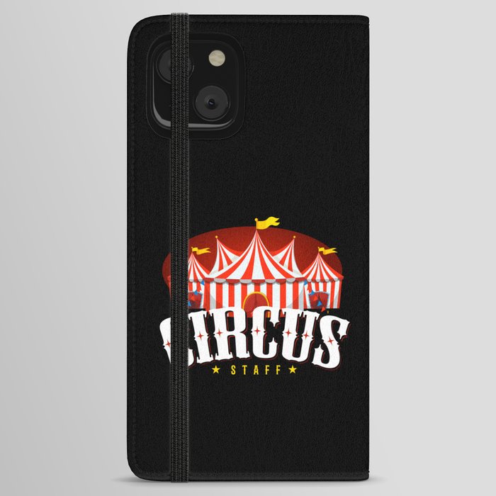 Circus Staff Circus Tent iPhone Wallet Case