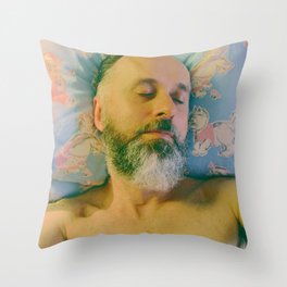  SISSYDUDE SLEEPING Throw Pillow