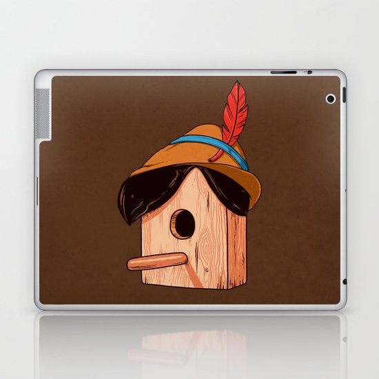 Woodpecker´s house Laptop & iPad Skin