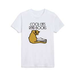 Cool cats read books Kids T Shirt