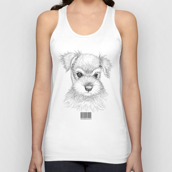 Schnauzer Unisex Tank Top