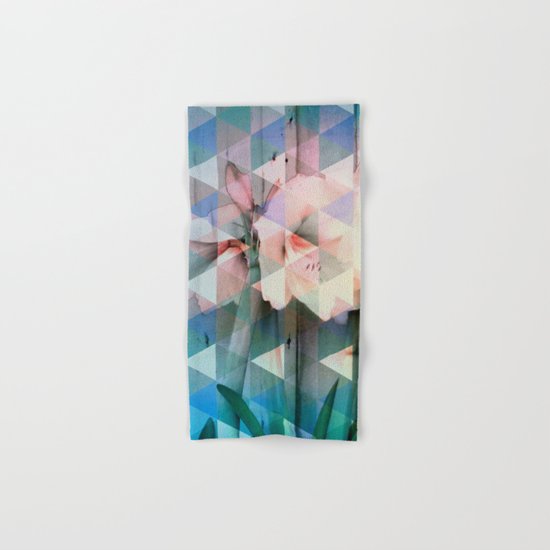 Flowers Mosaic Hand & Bath Towel