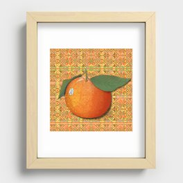 Yaffa's Oranges Recessed Framed Print