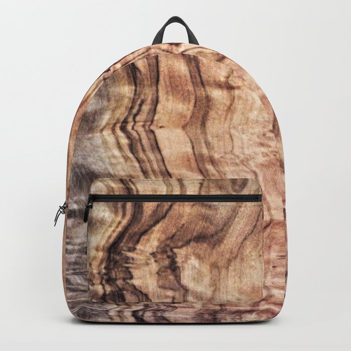 Olive Tree Wood Texture 5 Backpack