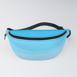 Tropical Dream - Blue Abstract Fanny Pack