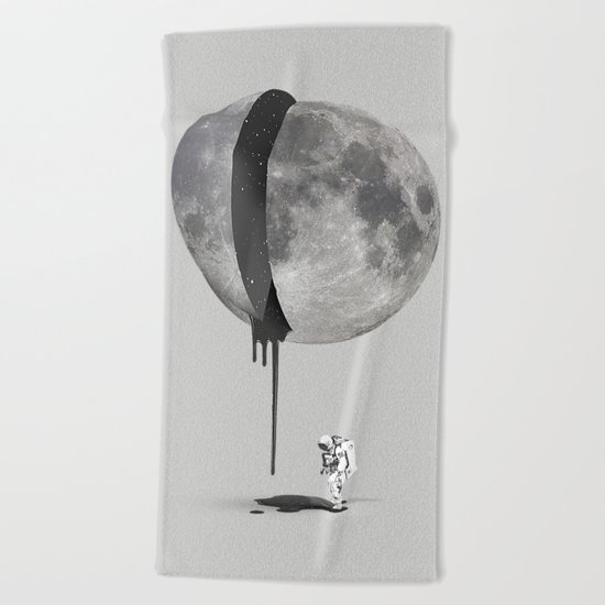 Bleeding Moon Beach Towel