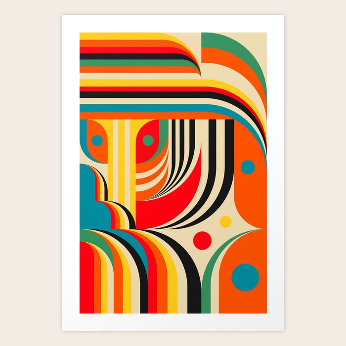 Post Modern Art Prints, Framed & Recessed | Society6