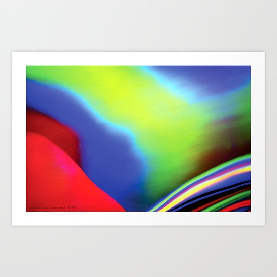 Alaskan Landscape at Night Art Print