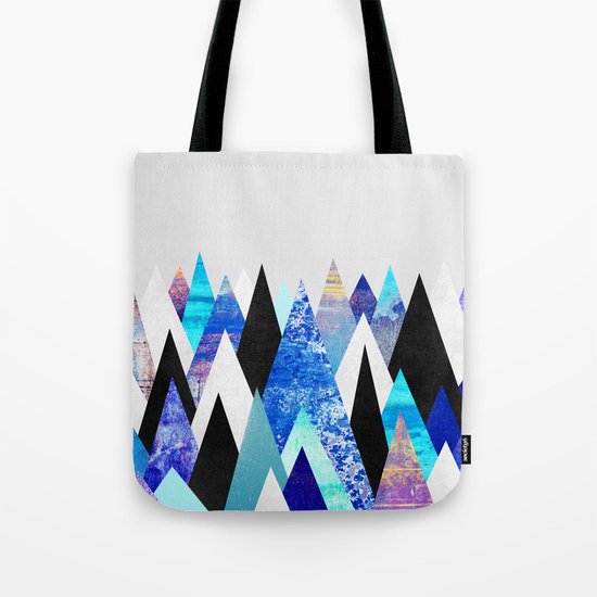 Blue Peaks Tote Bag
