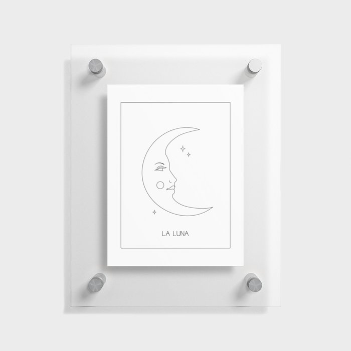 La Luna Floating Acrylic Print