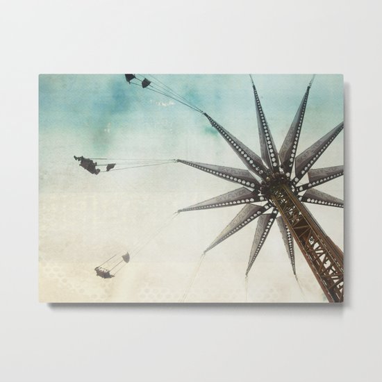 on the edge Metal Print