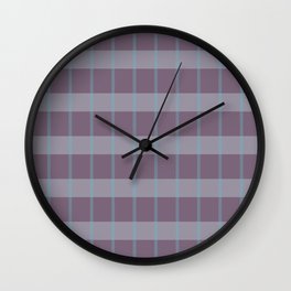 purple slots Wall Clock