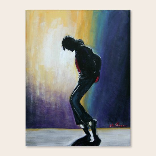 MJ move Canvas Print