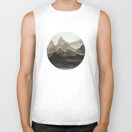 Mountains Biker Tank