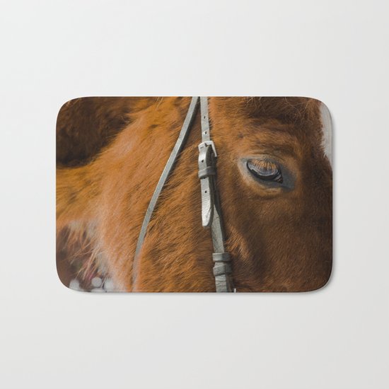 HORSE EYE Bath Mat