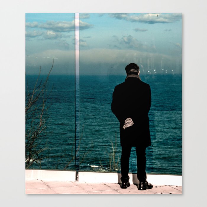 postcard from other dimension Canvas Print