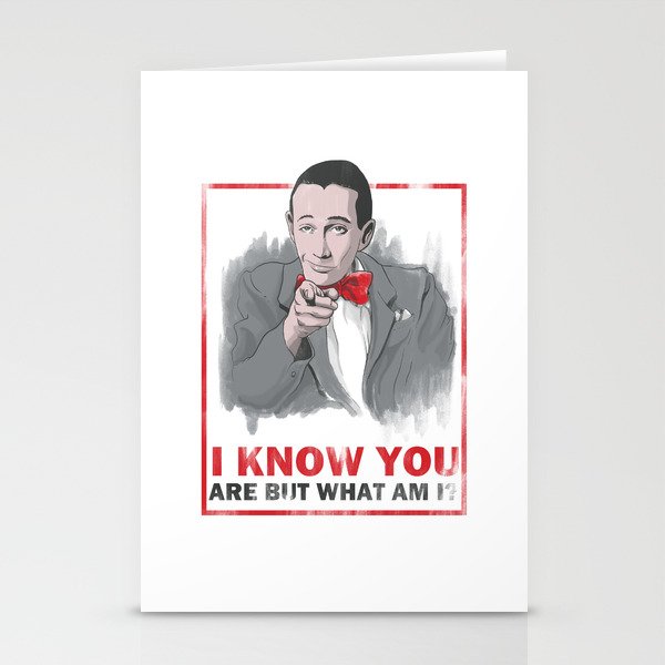 I Know You Are Stationery Cards