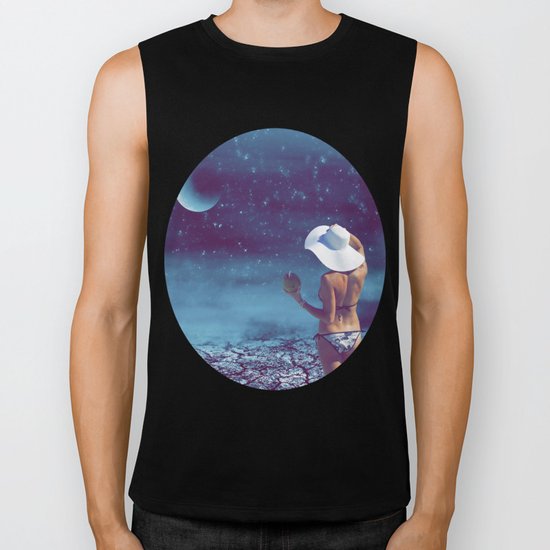 Blue Night Biker Tank
