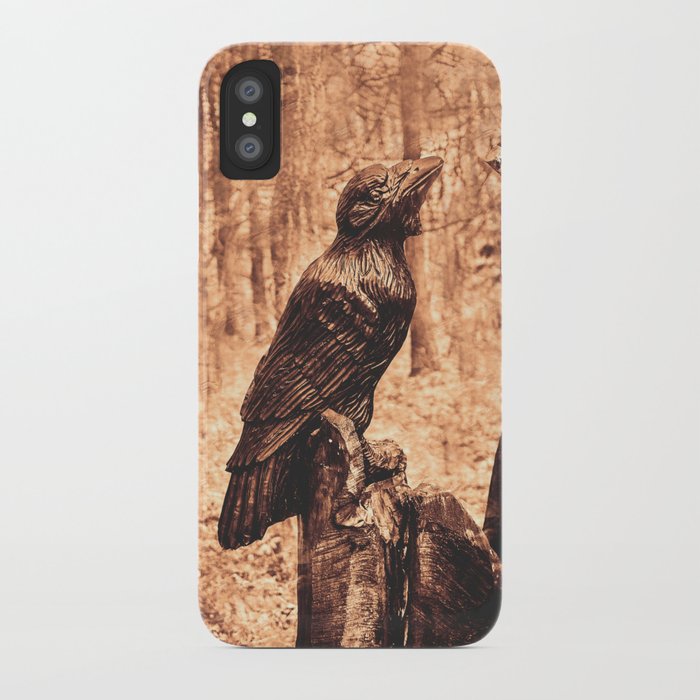 Raven (Slavanic paganism) iPhone Case