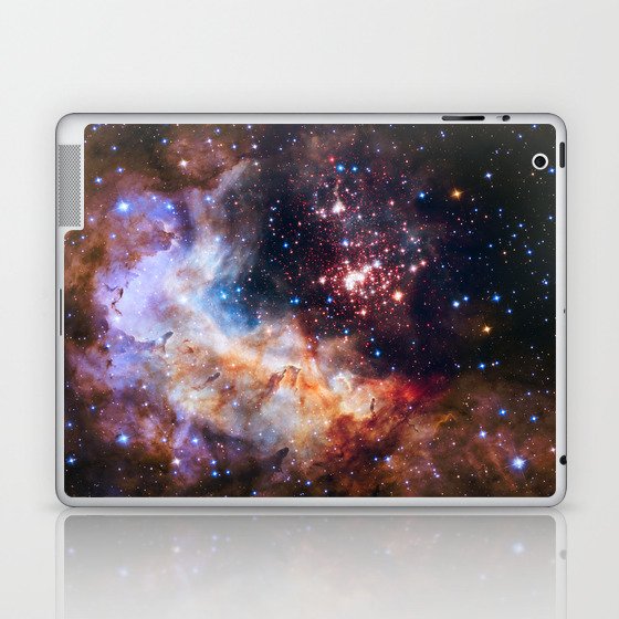 Star Cluster in the Milky Way Laptop & iPad Skin