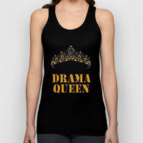 Drama queen - humor Unisex Tank Top