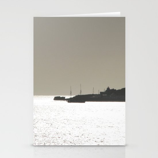 Silver harbor Stationery Cards