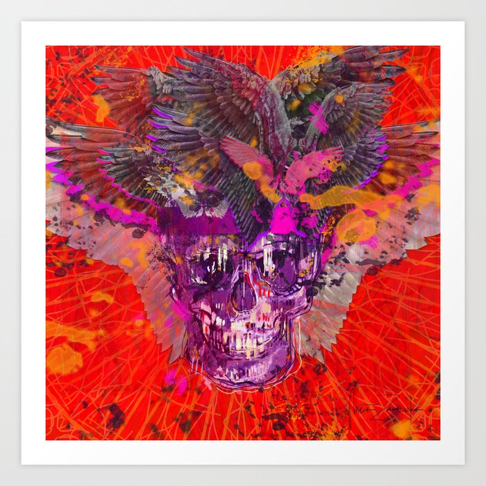 skull no. V Art Print