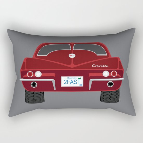 The Emoji-fication of His Purple Majesty: 2FAST Rectangular Pillow