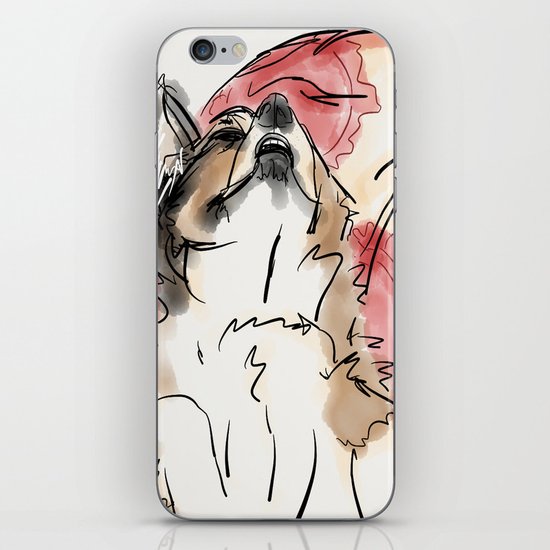 Charles Red iPhone & iPod Skin
