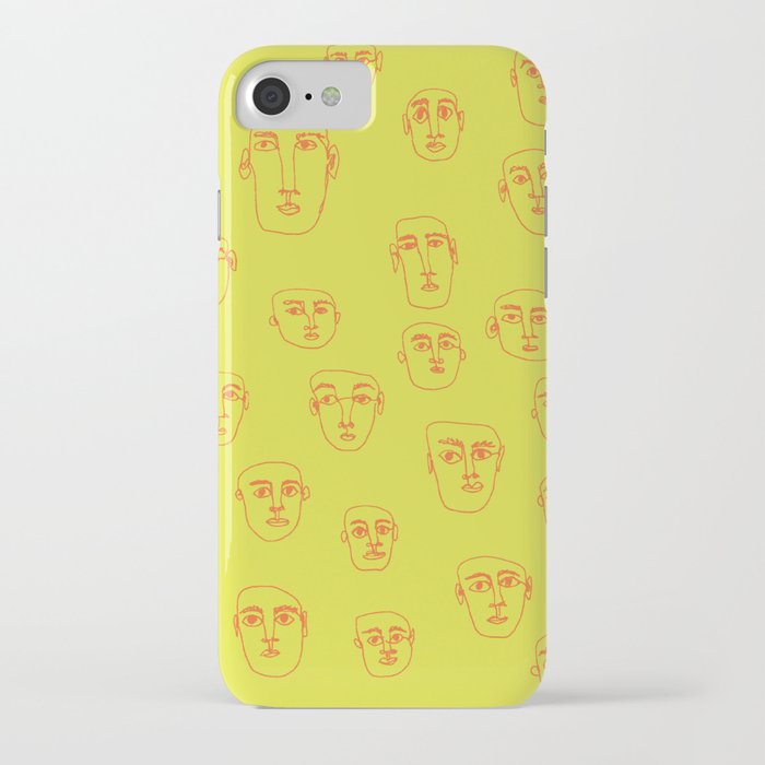Faces in a Crowd pt.2 iPhone Case