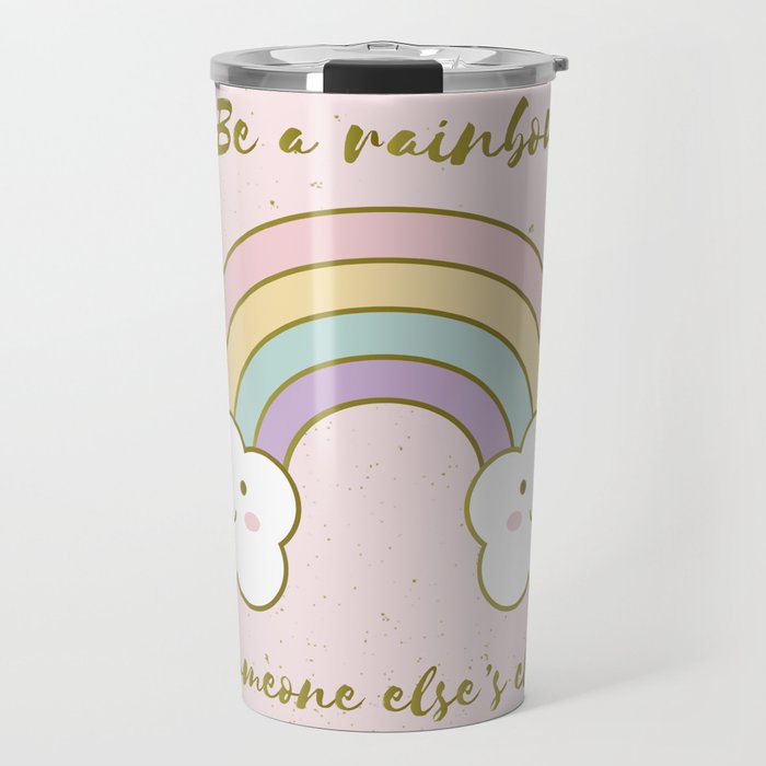 Cute Rainbow Travel Mug