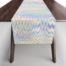 Holographic Waves / Unicorn Mood Table Runner
