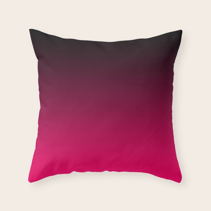 bright pink throw pillows