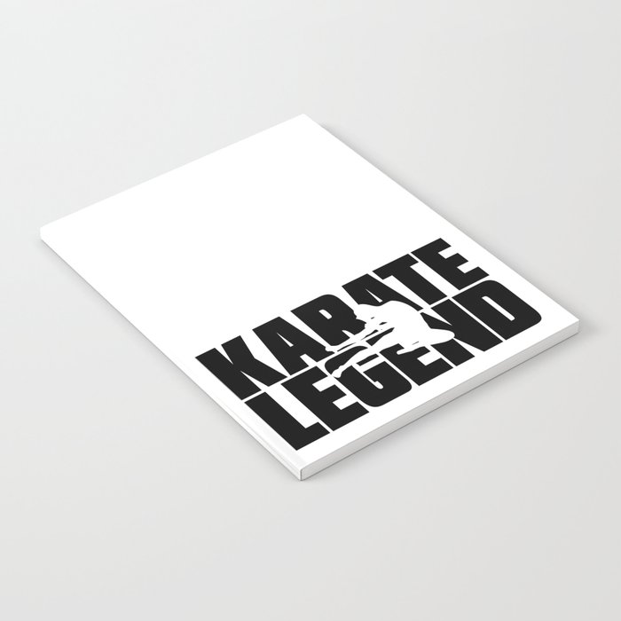 Karate Legend Notebook