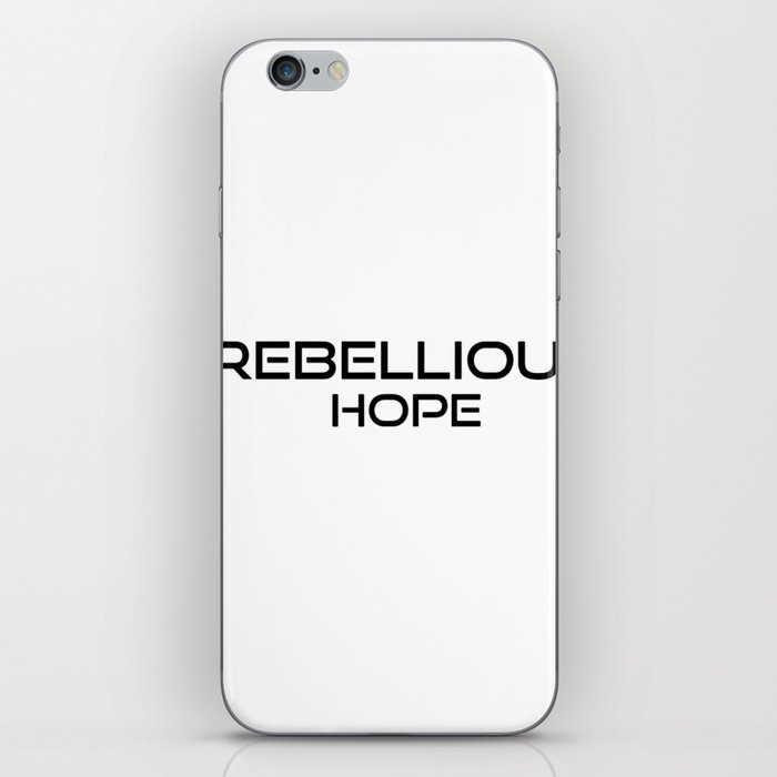 rebellious hope iPhone Skin