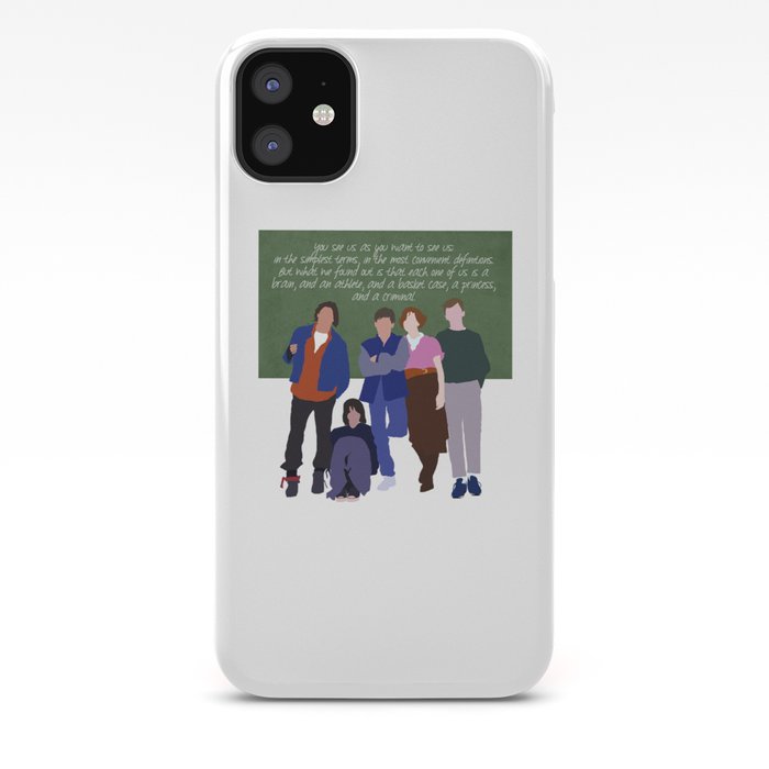 The Breakfast Club iPhone 11 case The Breakfast Club iPhone 11 case