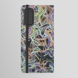 Modern Line Art Abstract Android Wallet Case