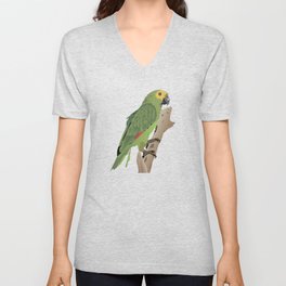 Amazon Parrot V Neck T Shirt