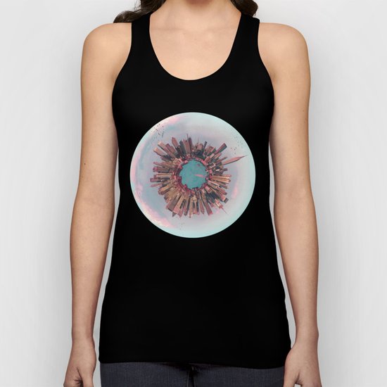 New York City mini world Unisex Tank Top
