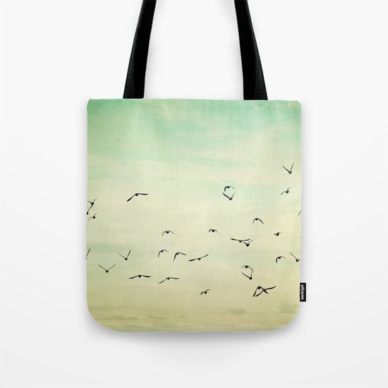 Graceful Flock Tote Bag