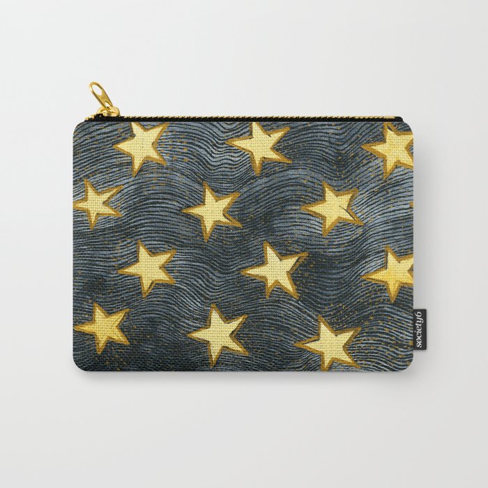 Glittering Stars Carry-All Pouch