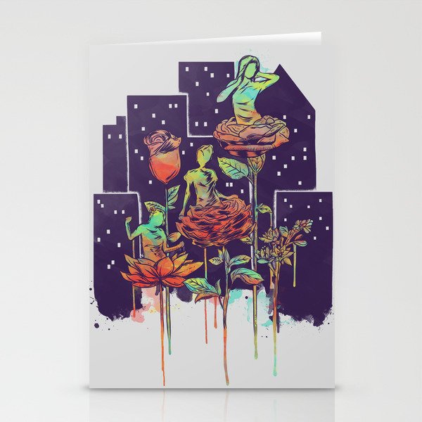 City of Flower Stationery Cards
