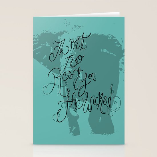 Wicked Stationery Cards