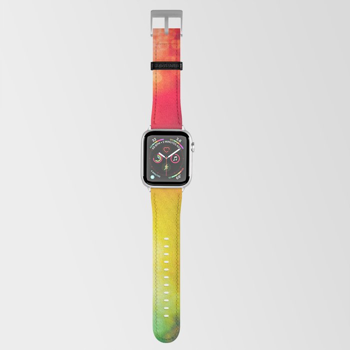 Blurry rainbow Apple Watch Band