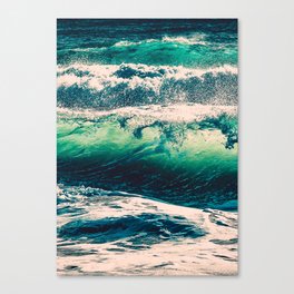 Big Waves Canvas Print
