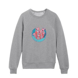 Flamingos Kids Crewneck