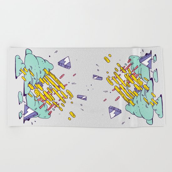 Shapes Beach Towel
