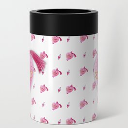 Love Potion in Pink Pattern Can Cooler