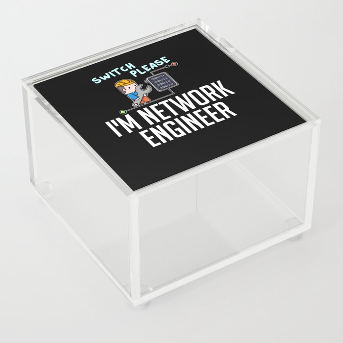 Network Engineer Director Computer Engineering Acrylic Box